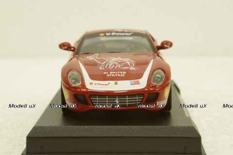 Ferrari 599 GTB Fiorano "Panamerican tour" red, Ferrari Collection №66, Eaglemoss 1:43 (без журналу)