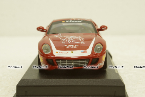 Ferrari 599 GTB Fiorano "Panamerican tour" red, Ferrari Collection №66, Eaglemoss 1:43 (без журналу)