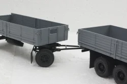 Краз-260 с прицепом, хаки, (НАП) Конверсии 1:43