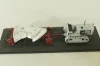 Сталинец-65 трактор, 1937, серый с прицепом, Model43 1:43