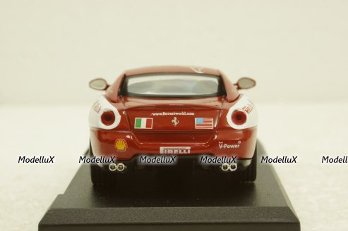Ferrari 599 GTB Fiorano "Panamerican tour" red, Ferrari Collection №66, Eaglemoss 1:43 (без журналу)