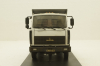Маз-5551, самосвал, белый/серый, (АвтоИстория) Конверсии 1:43