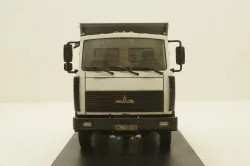 Маз-5551, самосвал, белый/серый, (АвтоИстория) Конверсии 1:43