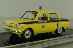Заз-966 Запорожец,  Милиция, Гаи, желтый, TruckTyr 1:43
