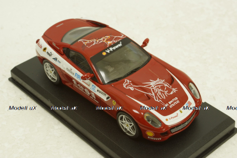 Ferrari 599 GTB Fiorano "Panamerican tour" red, Ferrari Collection №66, Eaglemoss 1:43 (без журналу)