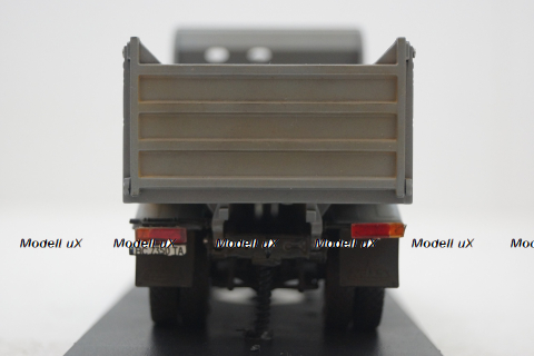 Маз-5551, самосвал, белый/серый, (АвтоИстория) Конверсии 1:43