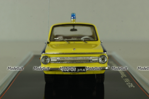 Заз-966 Запорожец,  Милиция, Гаи, желтый, TruckTyr 1:43
