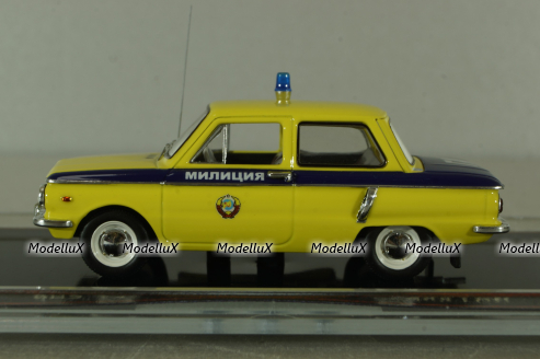 Заз-966 Запорожец,  Милиция, Гаи, желтый, TruckTyr 1:43