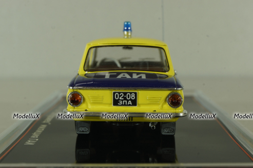 Заз-966 Запорожец,  Милиция, Гаи, желтый, TruckTyr 1:43
