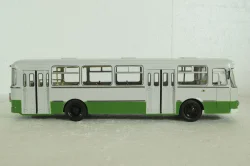 Лиаз-677М, бело/зеленый, Советский Автобус 1:43