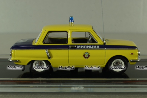 Заз-966 Запорожец,  Милиция, Гаи, желтый, TruckTyr 1:43