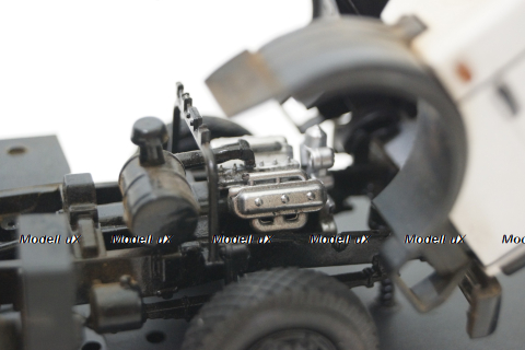 Маз-5551, самосвал, белый/серый, (АвтоИстория) Конверсии 1:43