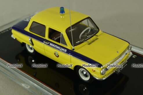 Заз-966 Запорожец,  Милиция, Гаи, желтый, TruckTyr 1:43