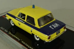 Заз-966 Запорожец,  Милиция, Гаи, желтый, TruckTyr 1:43