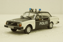 Volvo 244 Полиция Норвегии. Полицейские машины мира №73 Deagostini, 1:43