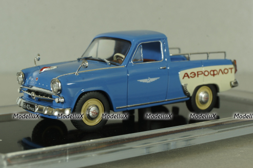 Москвич-430 пикап, Аэрофлот, синий, TruckTyr 1:43