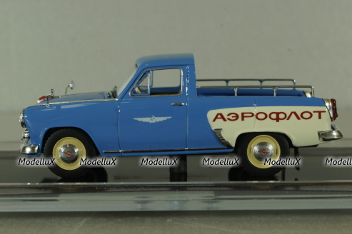 Москвич-430 пикап, Аэрофлот, синий, TruckTyr 1:43