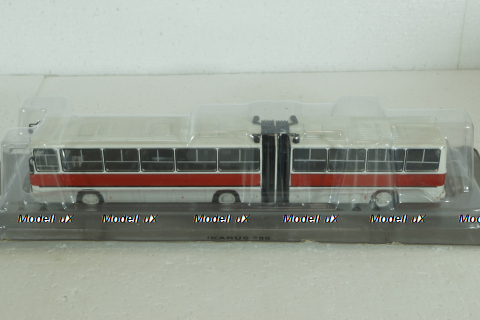 Ikarus-280, white/red,  Kultovni Autobusy Minule Ery 1:72