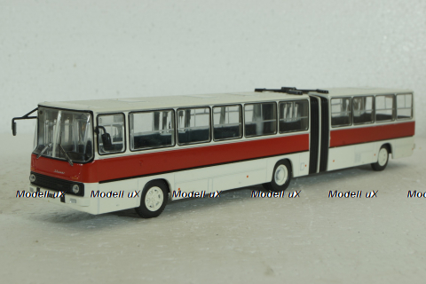 Ikarus-280, white/red,  Kultovni Autobusy Minule Ery 1:72
