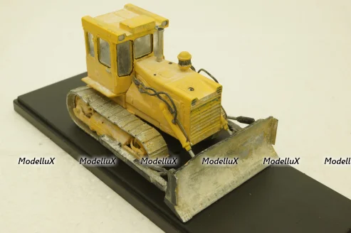 Т-130, трактор, желтый, Конверсия 1:43