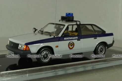 Москвич-21418 Милиция, Гаи, серый, TruckTyr 1:43