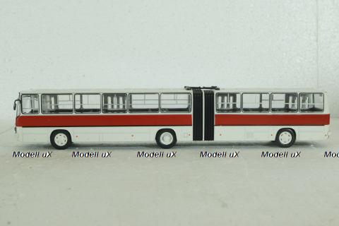 Ikarus-280, white/red,  Kultovni Autobusy Minule Ery 1:72