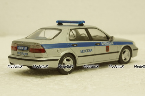SAAB 9-5 Милиция, ПММ 1:43