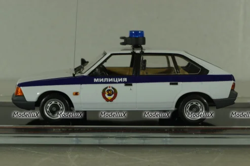 Москвич-21418 Милиция, Гаи, серый, TruckTyr 1:43