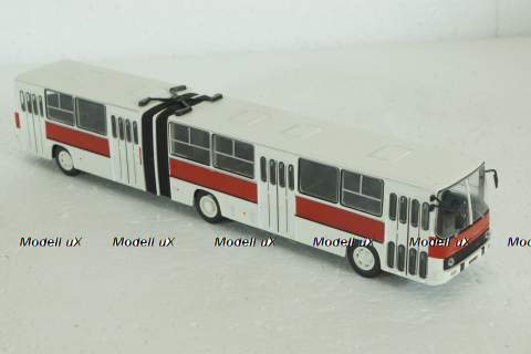 Ikarus-280, white/red,  Kultovni Autobusy Minule Ery 1:72