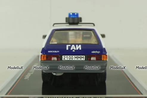 Москвич-21418 Милиция, Гаи, серый, TruckTyr 1:43