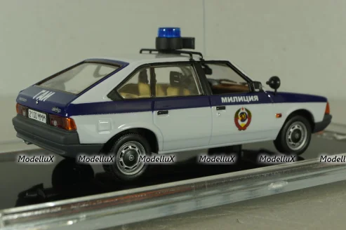 Москвич-21418 Милиция, Гаи, серый, TruckTyr 1:43