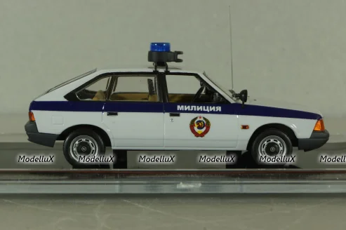 Москвич-21418 Милиция, Гаи, серый, TruckTyr 1:43