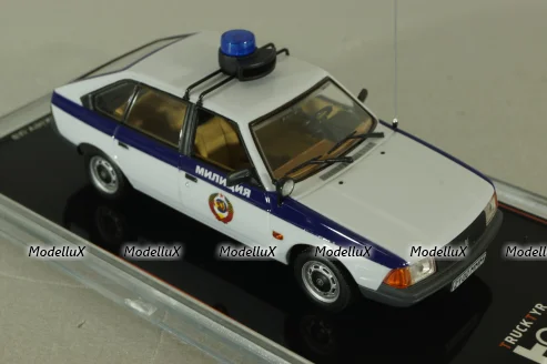 Москвич-21418 Милиция, Гаи, серый, TruckTyr 1:43