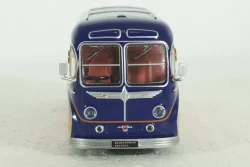 Burlingham Seagull, orange/blue,  Kultovni Autobusy Minule Ery 1:72