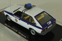 Москвич-21418 Милиция, Гаи, серый, TruckTyr 1:43