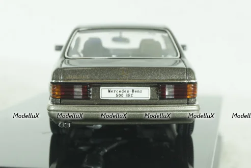Mercedes-Benz 500 SEC Coupe (С126), antracite grey metallic, 56213, AutoArt 1:43