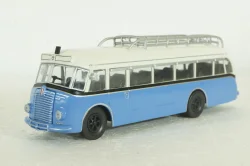 Fiat 666 RN, blue\white,  Kultovni Autobusy Minule Ery 1:72