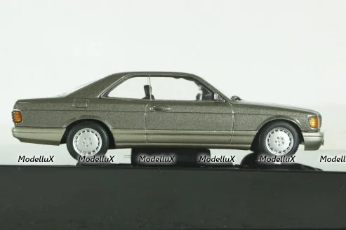Mercedes-Benz 500 SEC Coupe (С126), antracite grey metallic, 56213, AutoArt 1:43