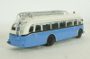 Fiat 666 RN, blue\white,  Kultovni Autobusy Minule Ery 1:72