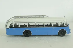 Fiat 666 RN, blue\white,  Kultovni Autobusy Minule Ery 1:72