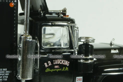 Mack R-Series, black, with rear cabin, 1966, TR100, IXO 1:43 Уценка!