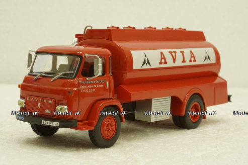 Saviem SM8 red, Atlas 1:43