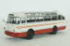 Лаз-695Е, бело/красный,  Kultovni Autobusy Minule Ery 1:72