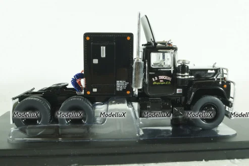 Mack R-Series, black, with rear cabin, 1966, TR100, IXO 1:43 Уценка!