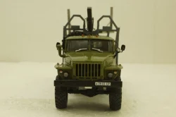 Урал-4320, лесовоз, хаки, Конверсии 1:43