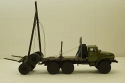 Урал-4320, лесовоз, хаки, Конверсии 1:43