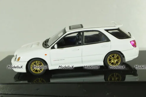 Subaru Impreza WRX Wagon STI 2001, white, 58633, AutoArt 1:43
