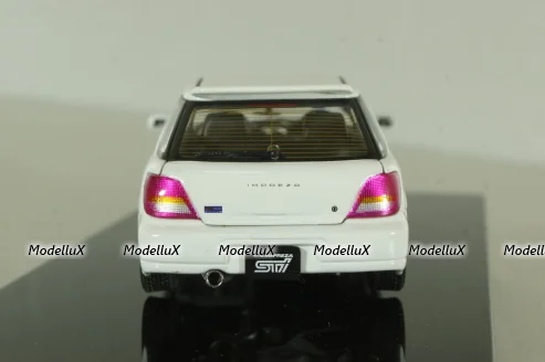 Subaru Impreza WRX Wagon STI 2001, white, 58633, AutoArt 1:43