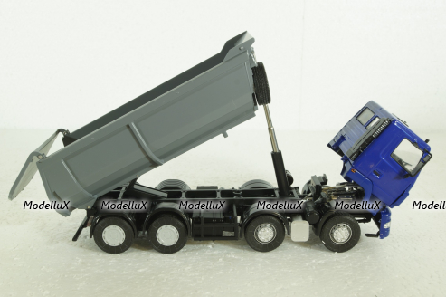 Маз-6516 самосвал, сине/серый, Аист 1:43