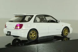 Subaru Impreza WRX Wagon STI 2001, white, 58633, AutoArt 1:43
